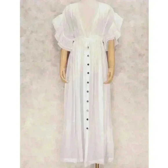 Vintage Bohemian Long Beach Dress - Picture 16 of 16